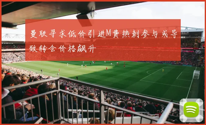 曼联寻求低价引进M费热刺参与或导致转会价格飙升